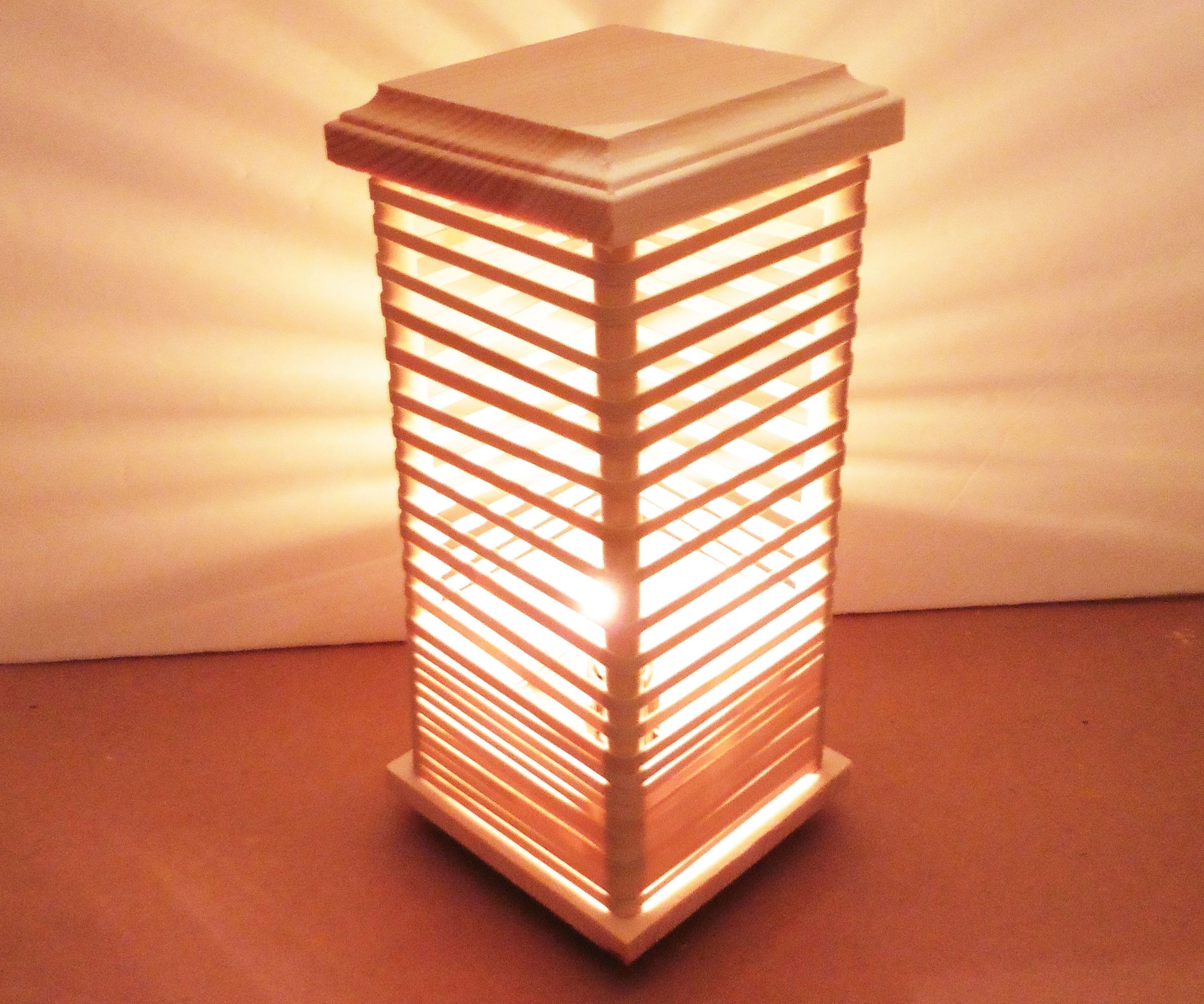 Rubber Band Lamp