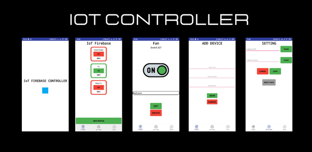 IoT Controller Via Google Firebase and Android