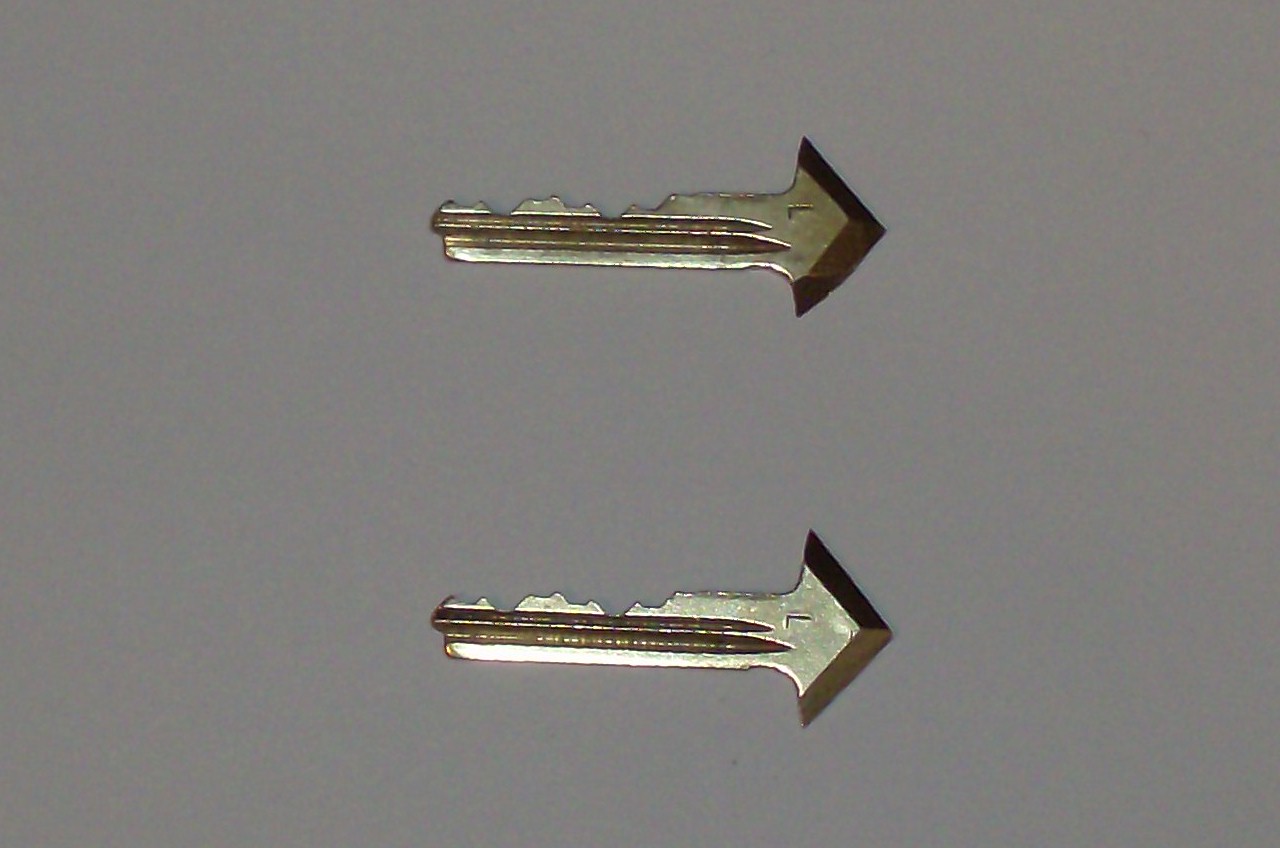 Making Arrow Heads From Old Keys