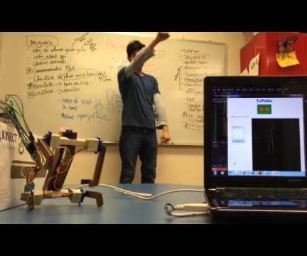 Kinect-Based Mimicry Robot