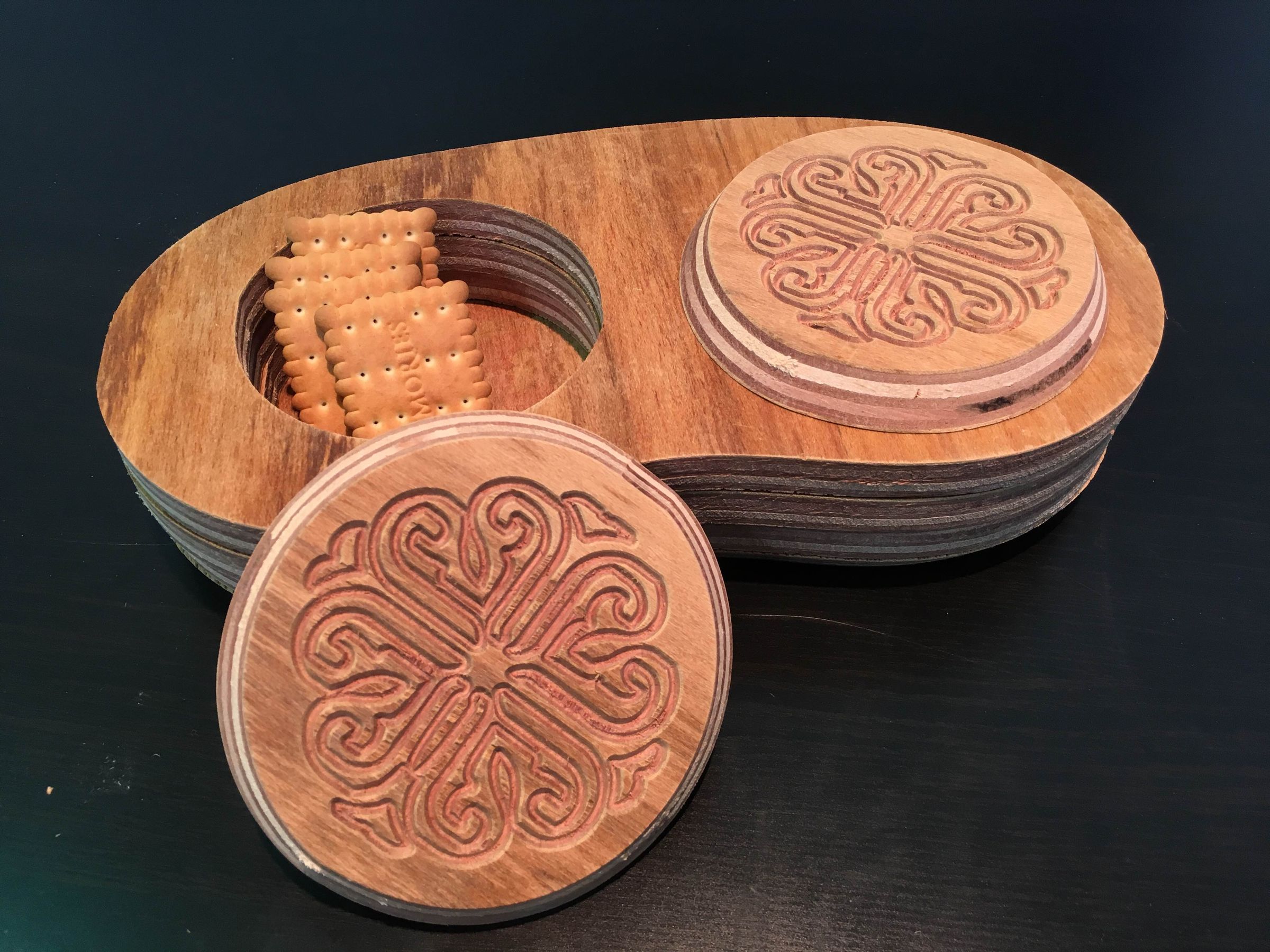 Wooden Candy Container - Image 1