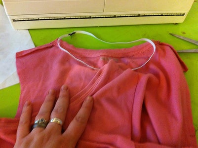 Ruffly Pink Applique Shirt
