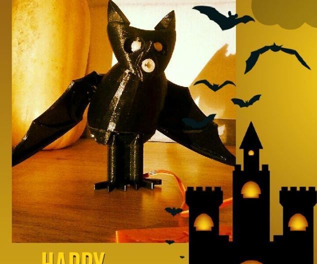 Bat With Moving Wings !!!