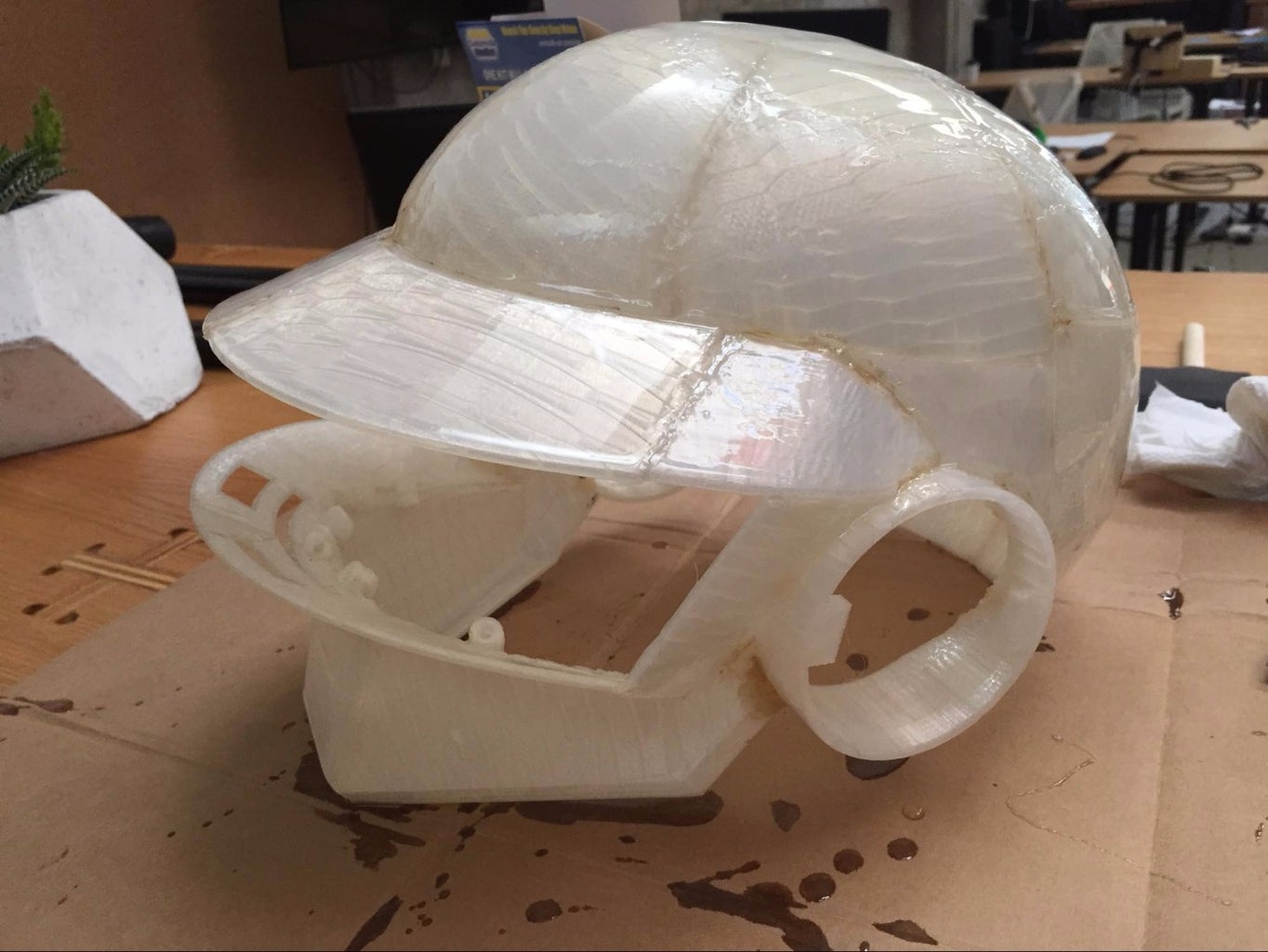 How to Make a Daft Punk Helmet 16 Steps (with Pictures) Instructables