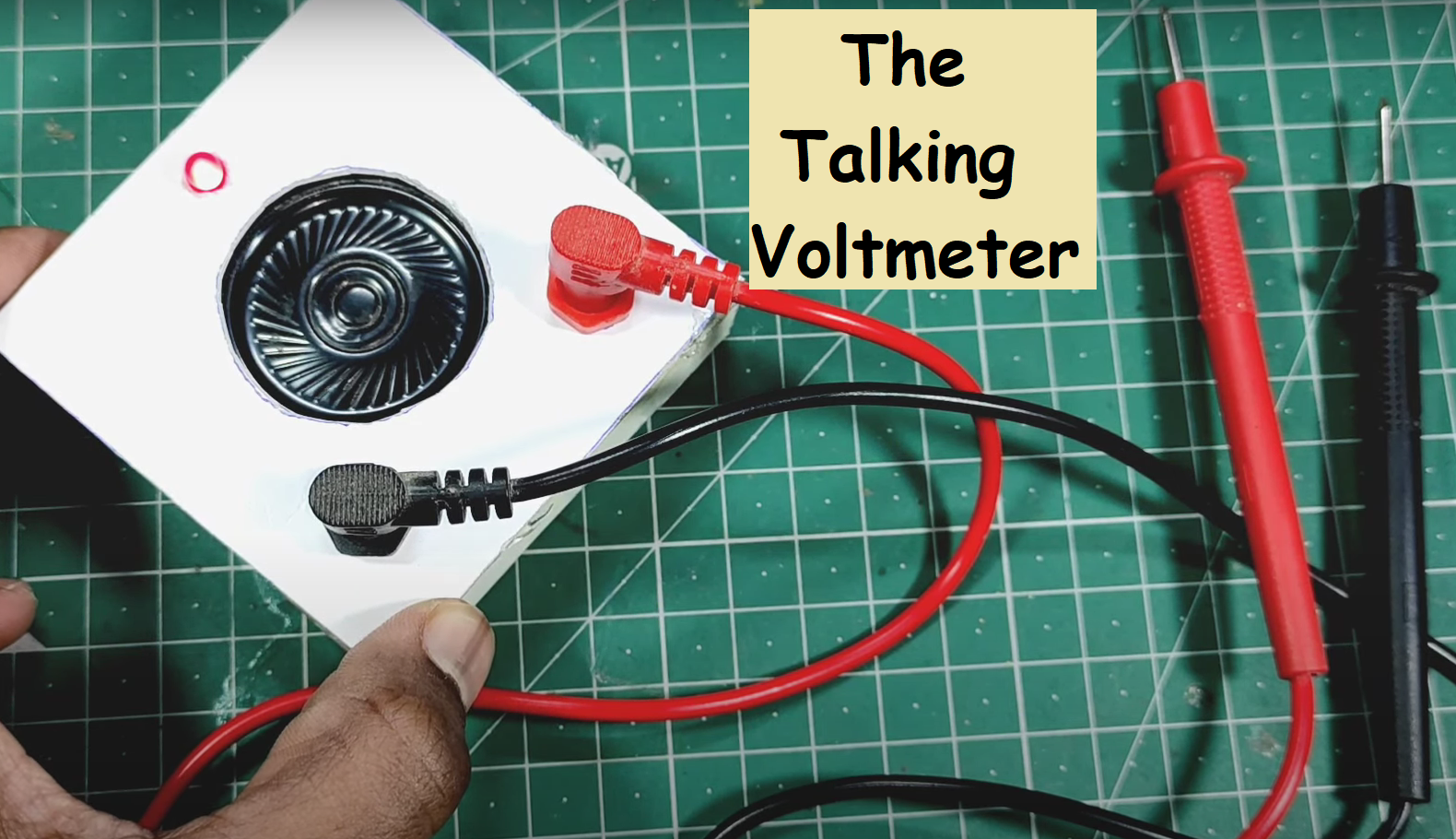 Talking Volt-meter Using Arduino