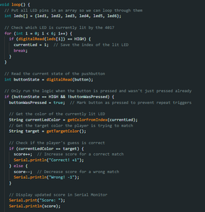 Main & Looping Function
