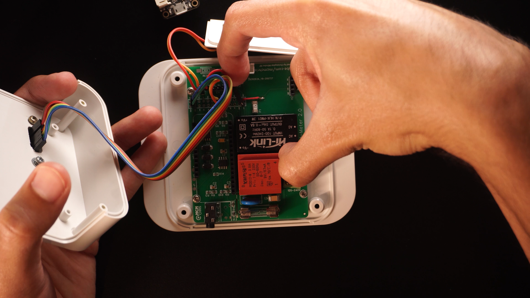 ESP32 + Raspberry Pi + Home Assistant ... Circuit Diagram