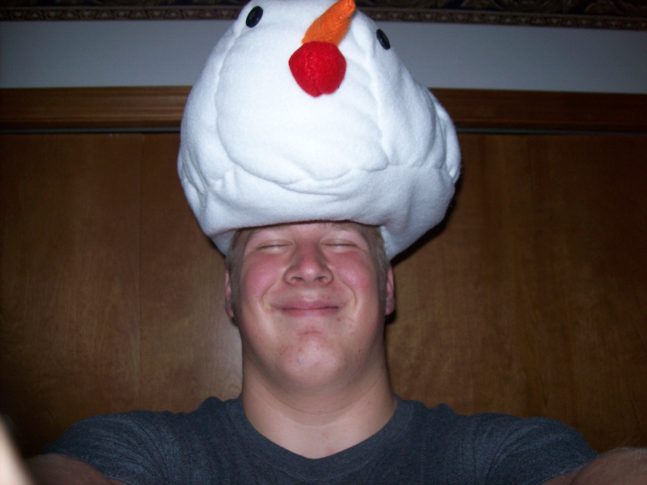 The Chicken Hat 4 Steps Instructables