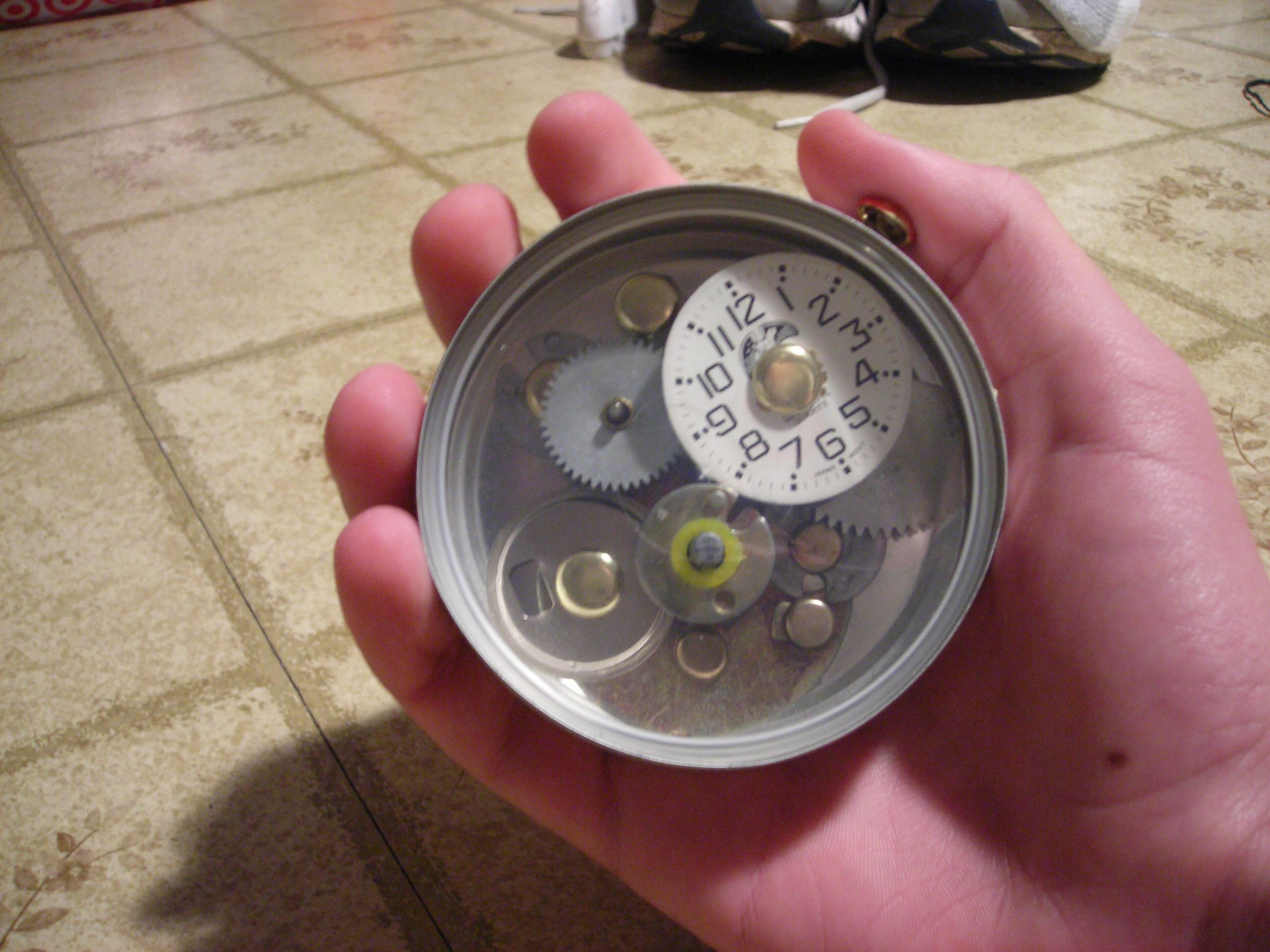 Sort of steampunk time machine