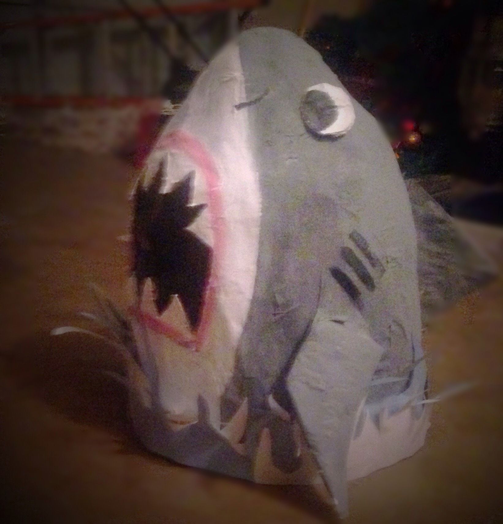 Giant Surprise Shark DIY
