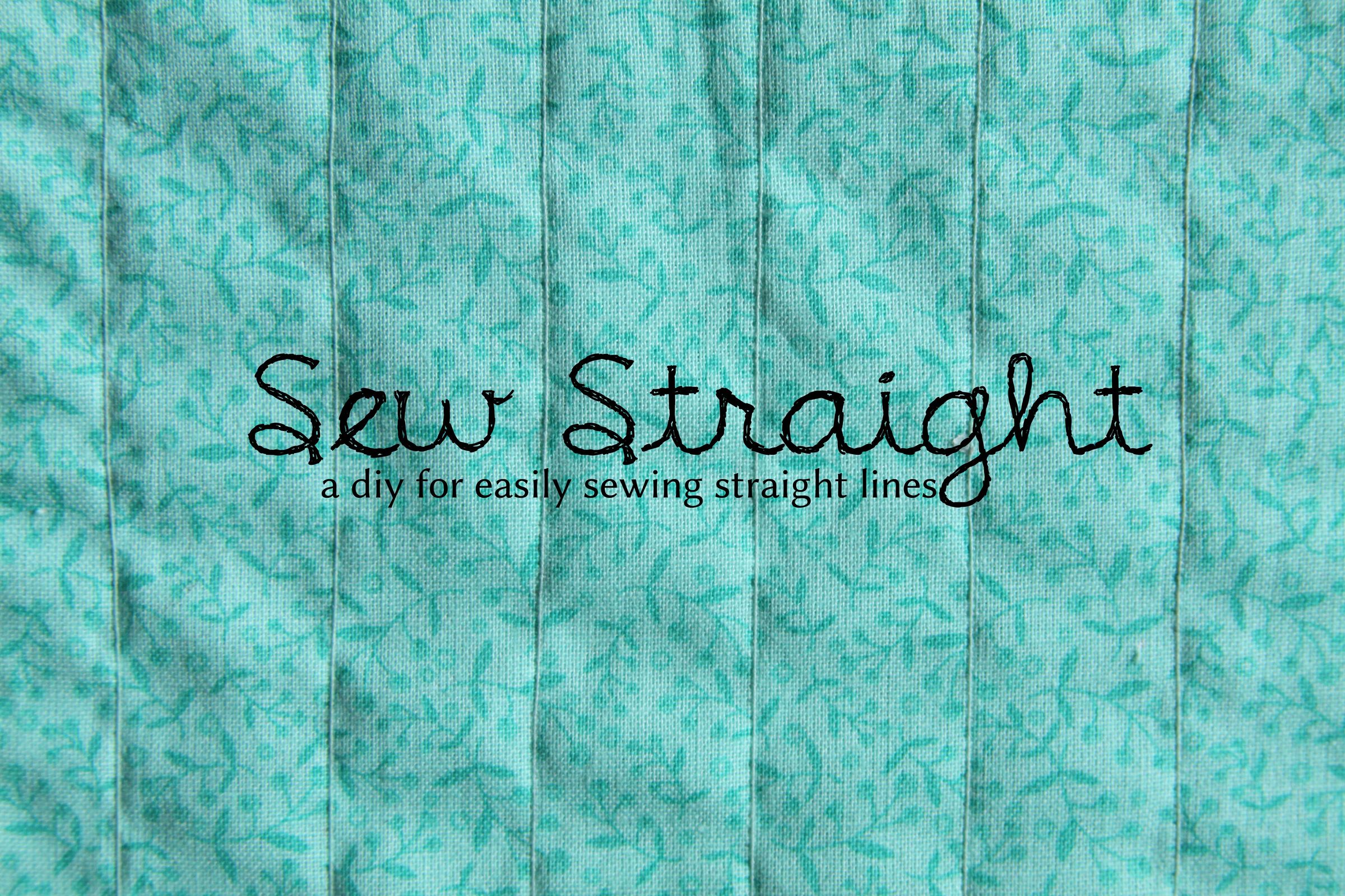 Sew Straight: DIY Uniform Lines