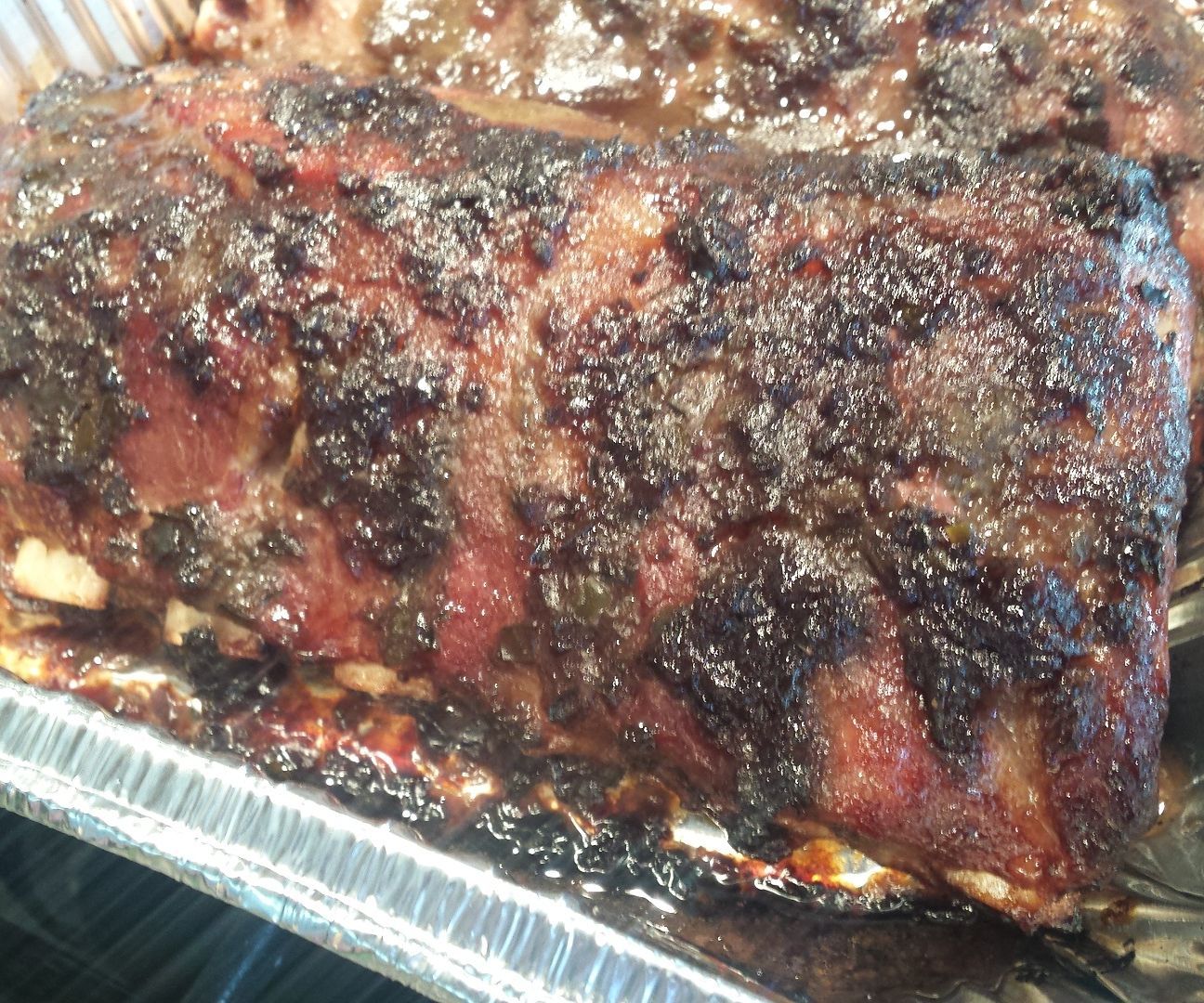 Double Blazed Blackberry Jalapeno Ribs