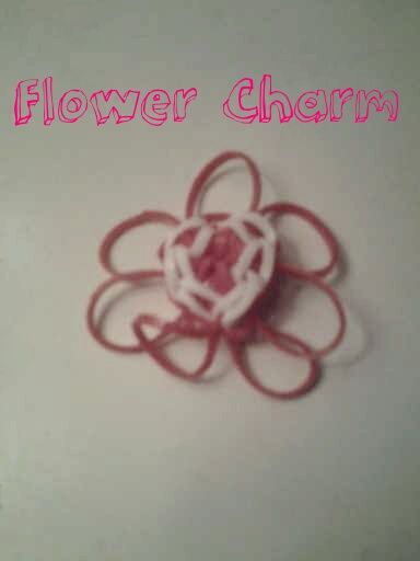 How to Make a Flower Charm on Rainbow Loom