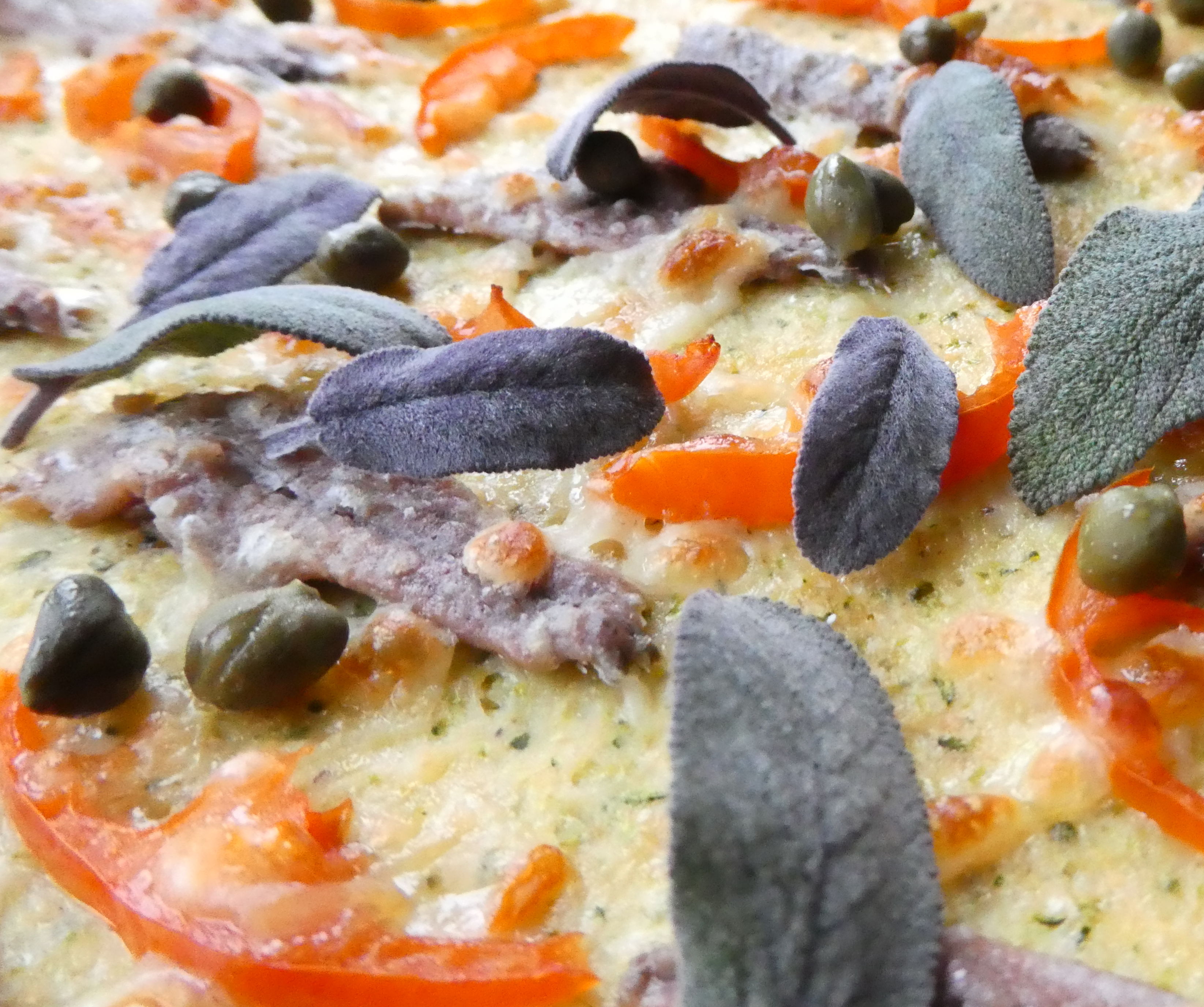 Cauliflower Tarte Flambée