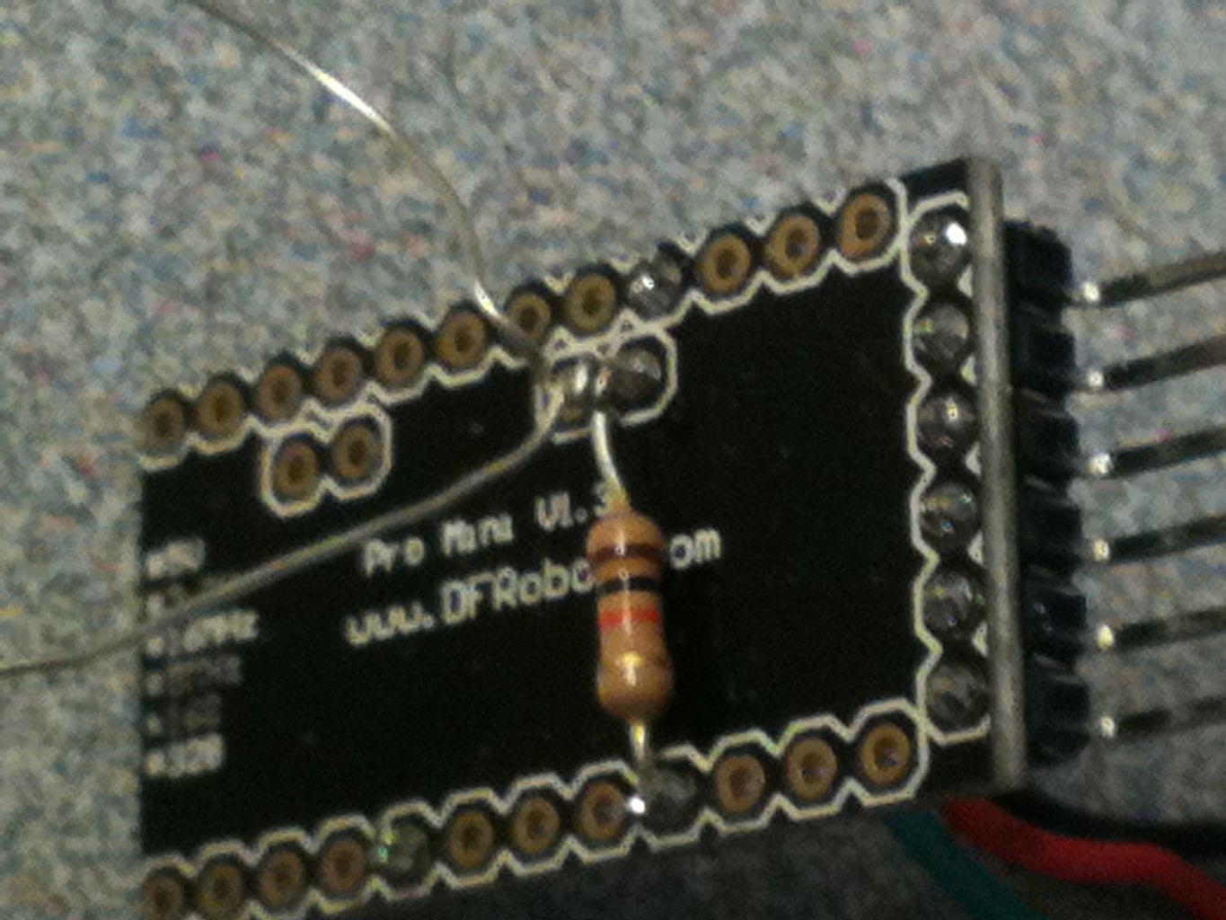 Solder Arduino