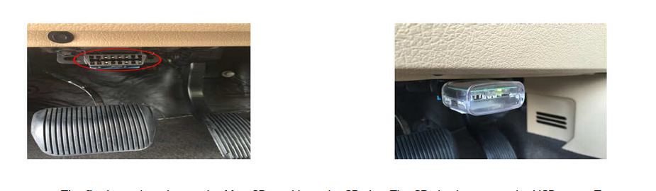 Step 6: Now Insert the “OBD Genie”