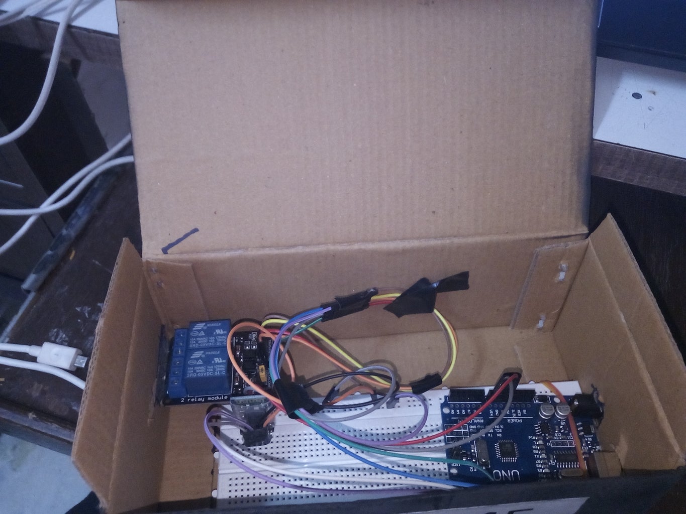 Connecting the Appliances to Relay Module