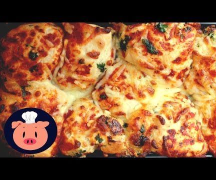 Pull-Apart Garlic Pizza Bread