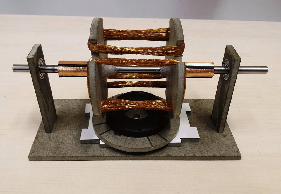 DIY Electric Motor From E-Waste