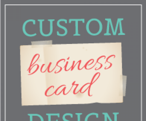 A Simple Guide on How to Design Custom Business Cards