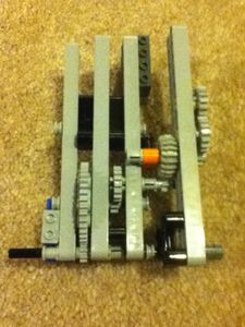 100% Lego Clock