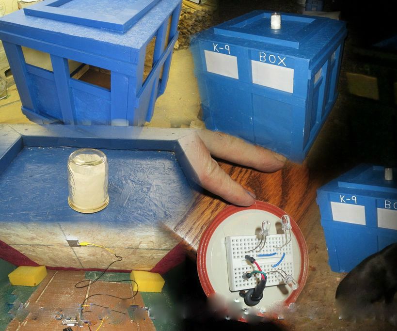 Smart Doghouse: Tardis Edition