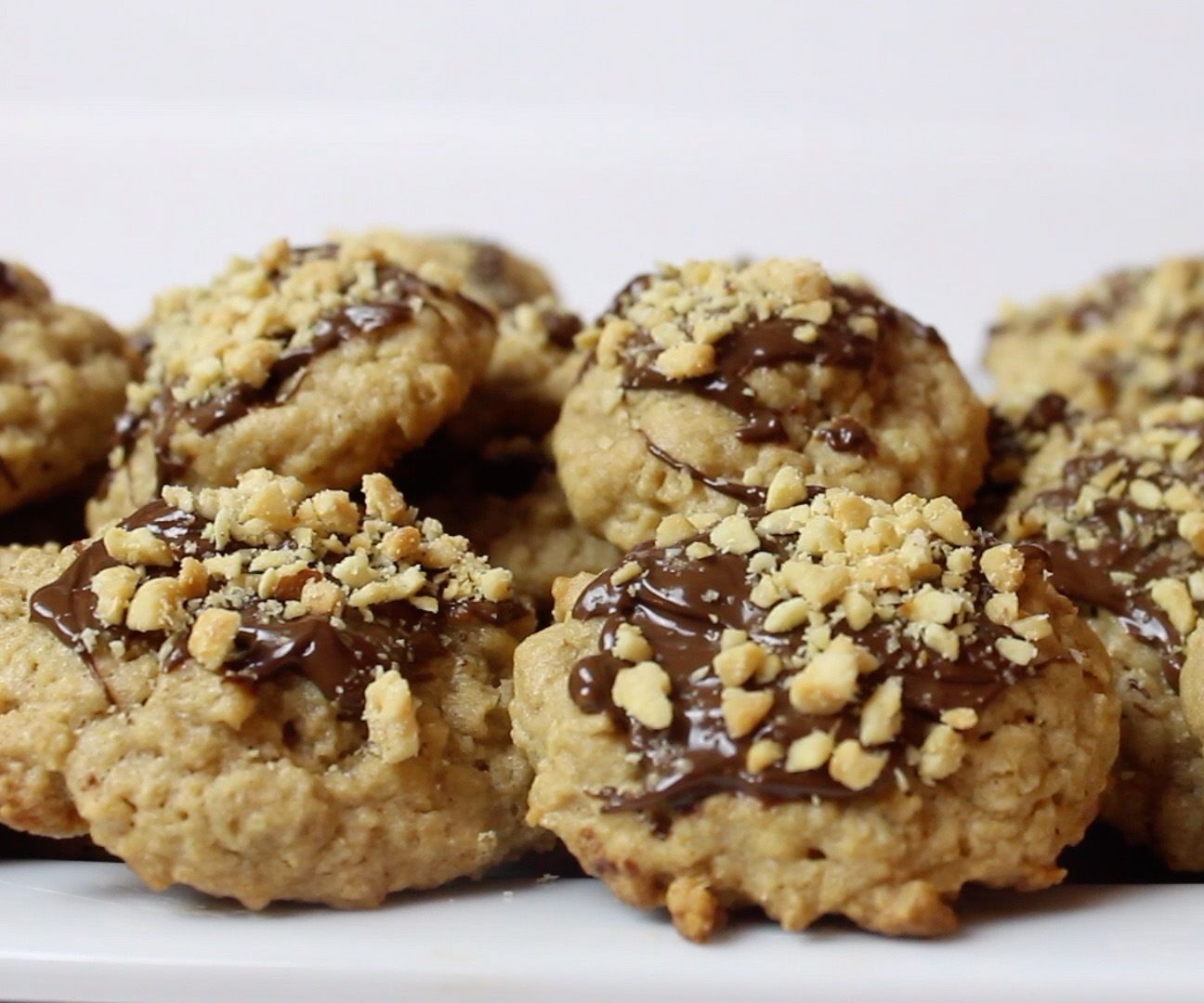 Chocolate and Peanut Drop Cookie