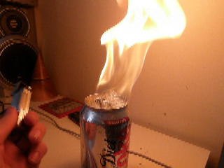 Making Magic Flaming Bubbles... 