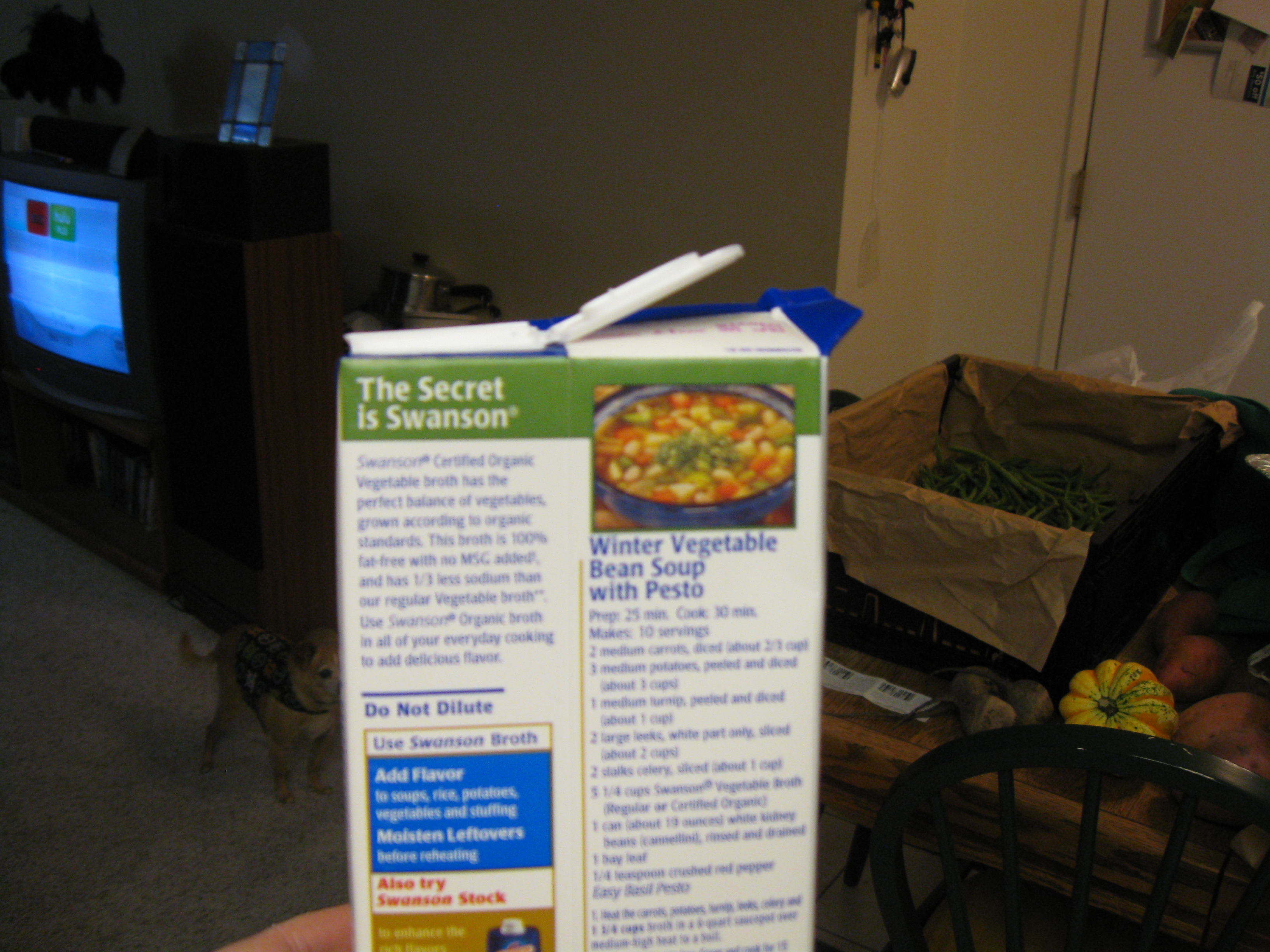 Easily Pour a Carton of Broth