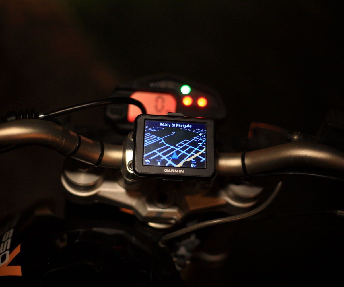 3D Printed GPS Motorcycle Mount