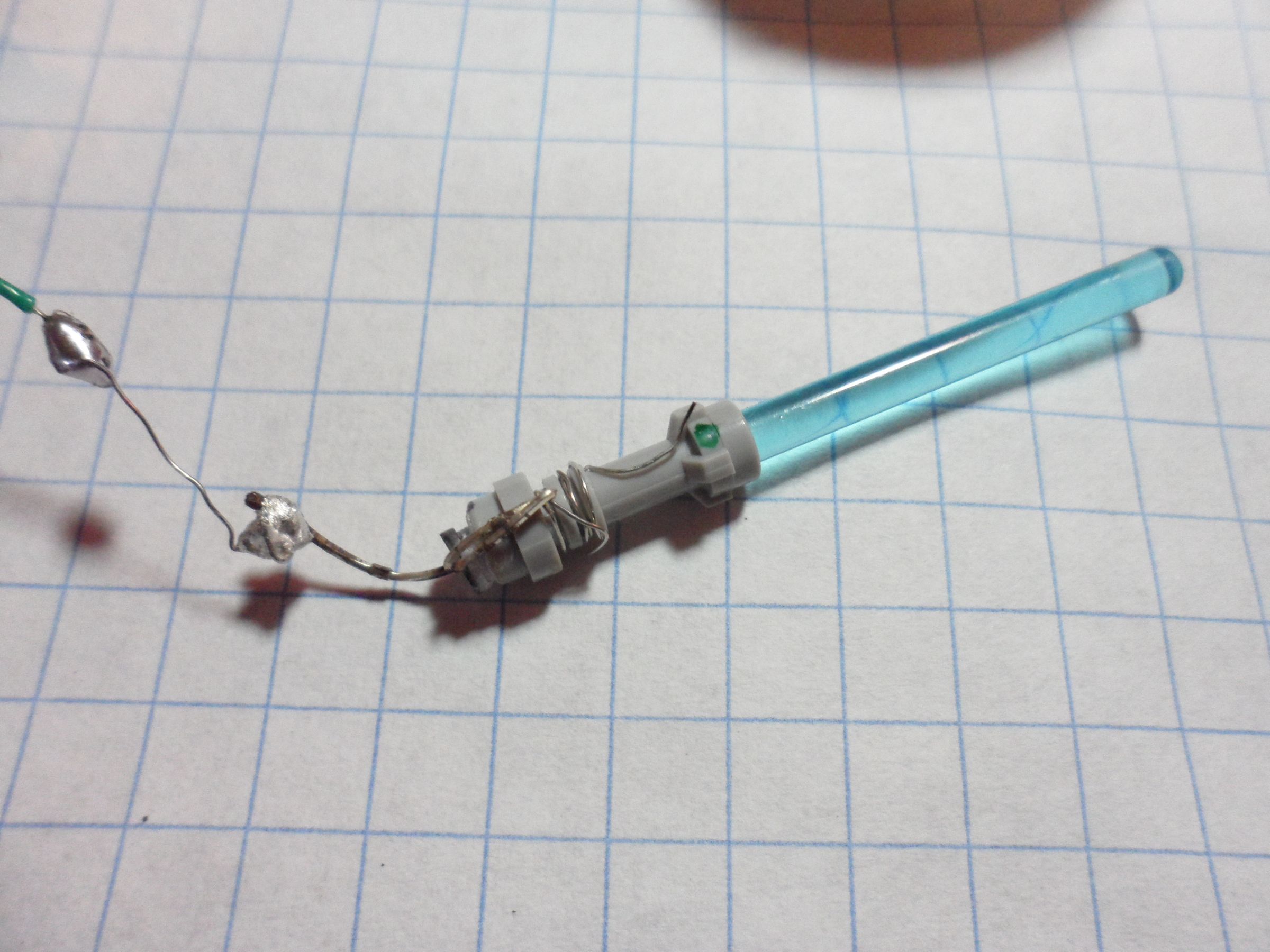 lego lightsaber led