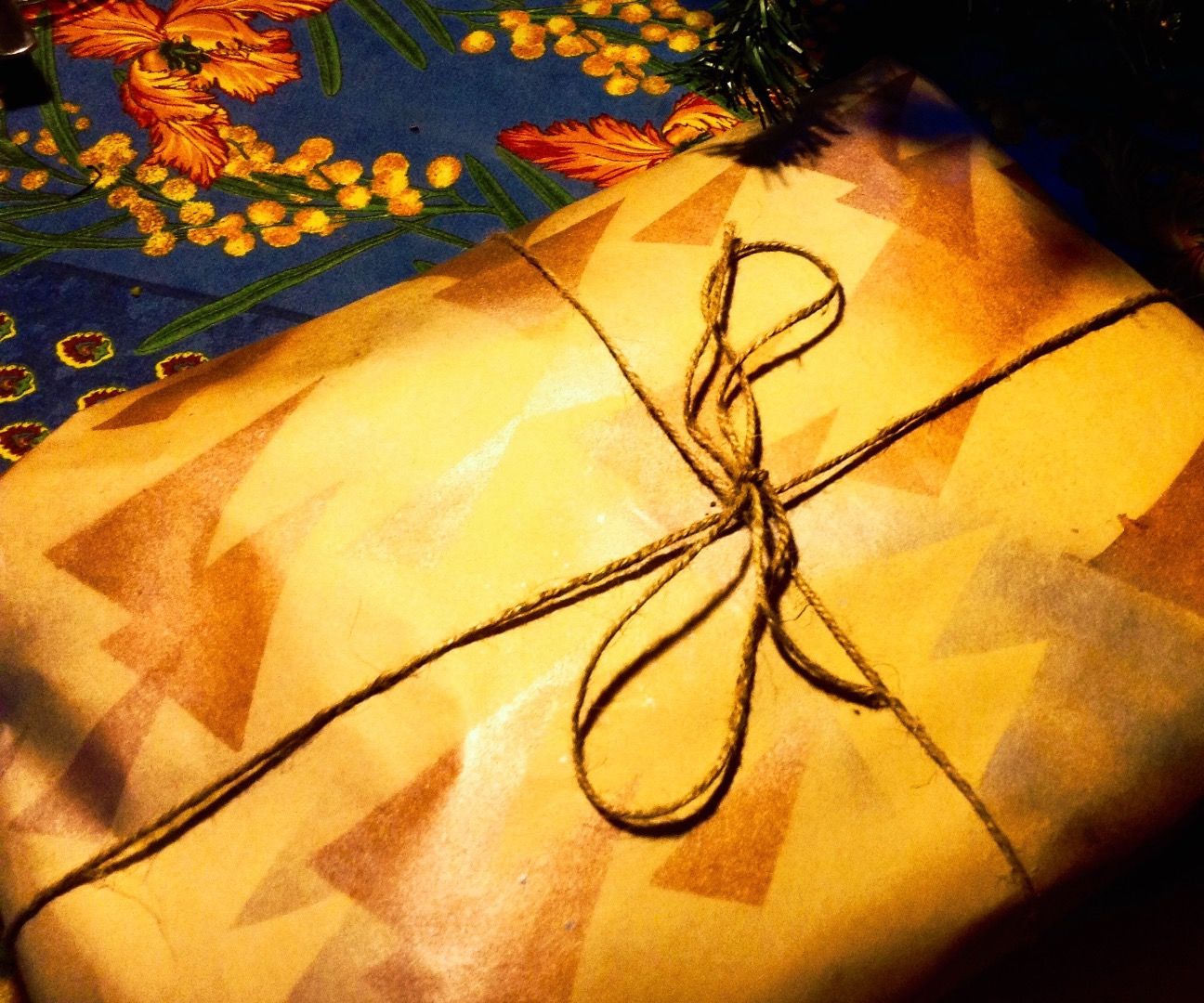Wrapping Paper From Butcher's Paper
