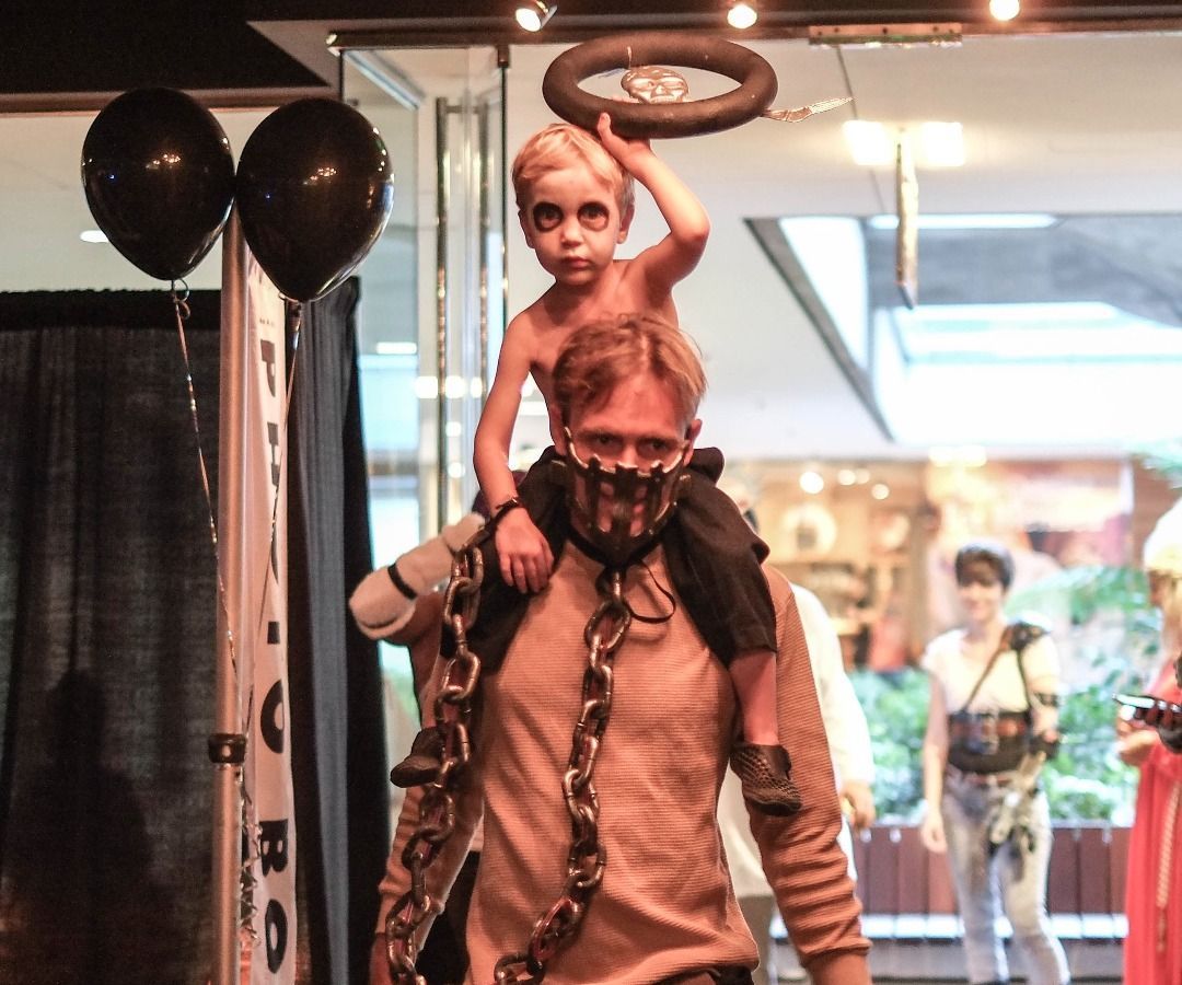Mad Max and War Boy Nux Father Son Costume