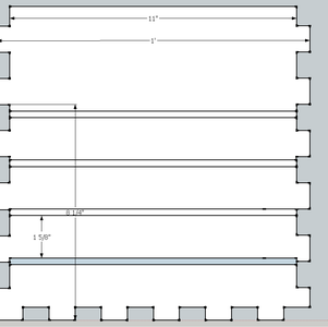 Cutting All the Parts for the Main Box