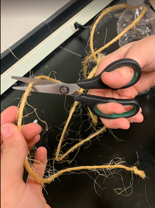 Insert Twine and Chopsticks