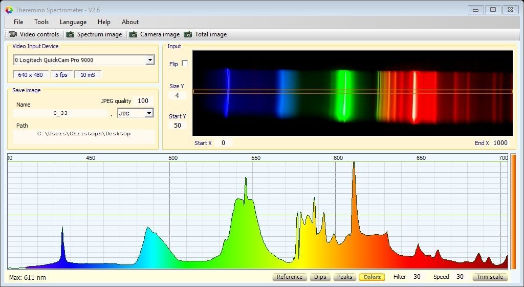 cam Spectrometer Software at Pedro Guevara blog
