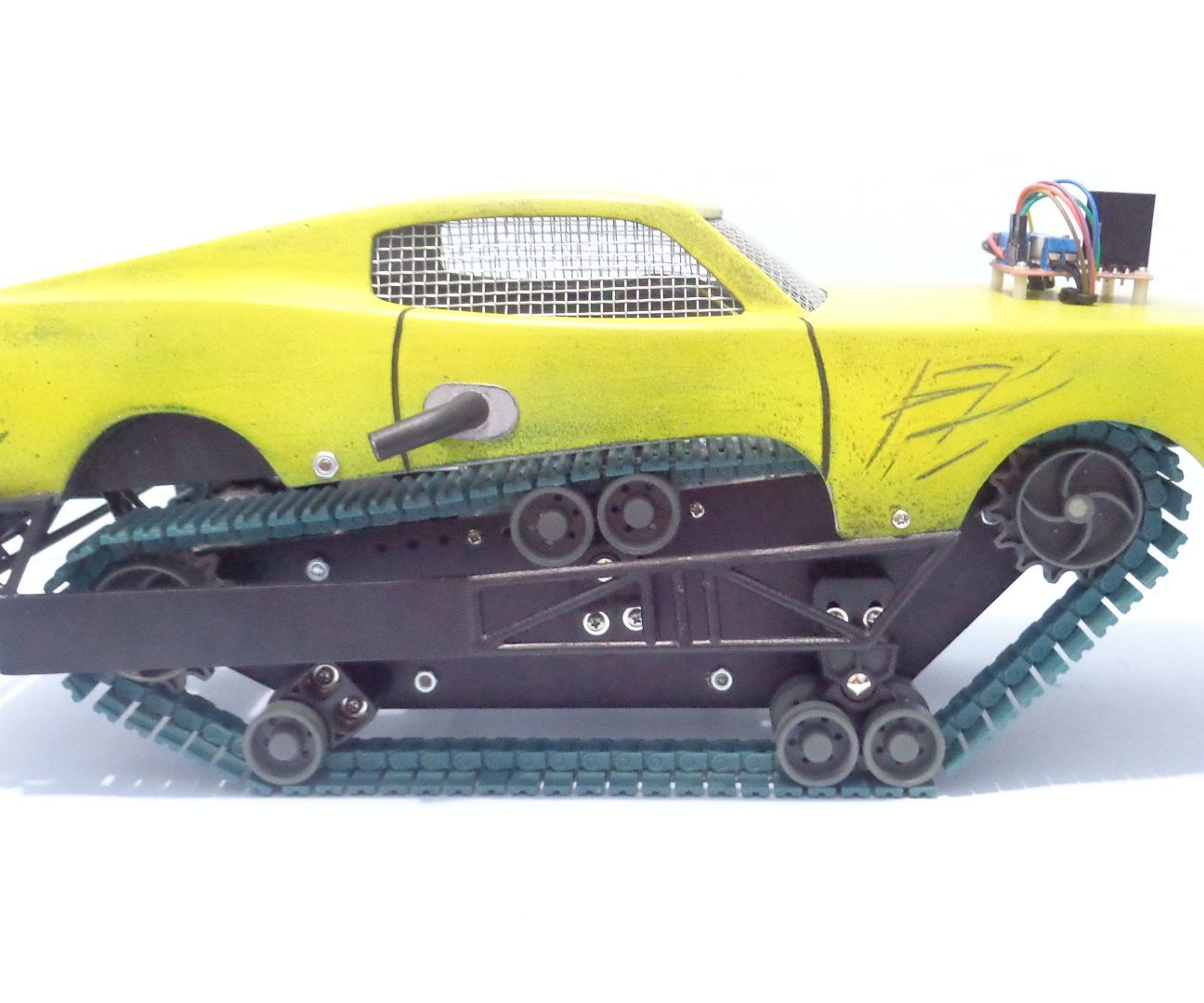 Mad Max's Peacemaker-like Tracked Vehicle