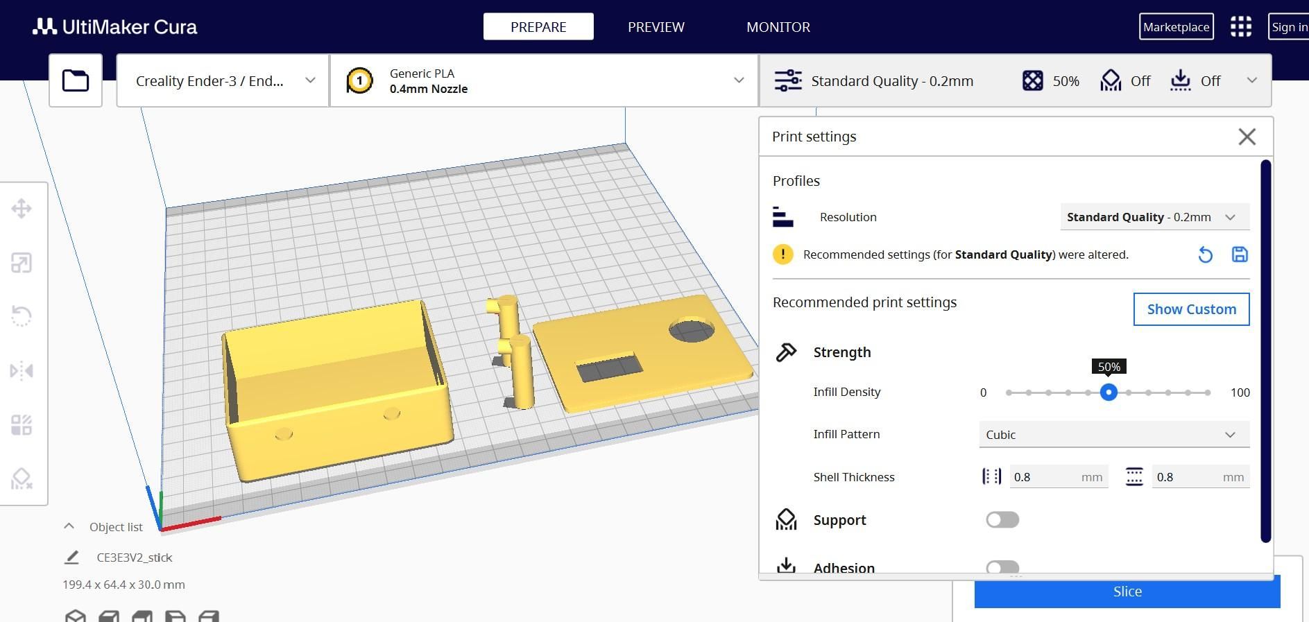 3D Printed Parts