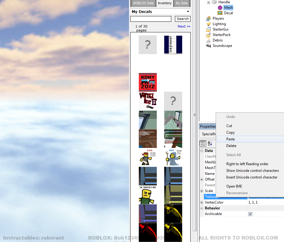 Retextures How To Retexture ROBLOX 9 Steps 