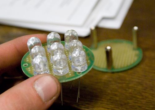 Make a Fancy Blue LED Lamp (by Brad Justinen) : 6 Steps (with Pictures ...