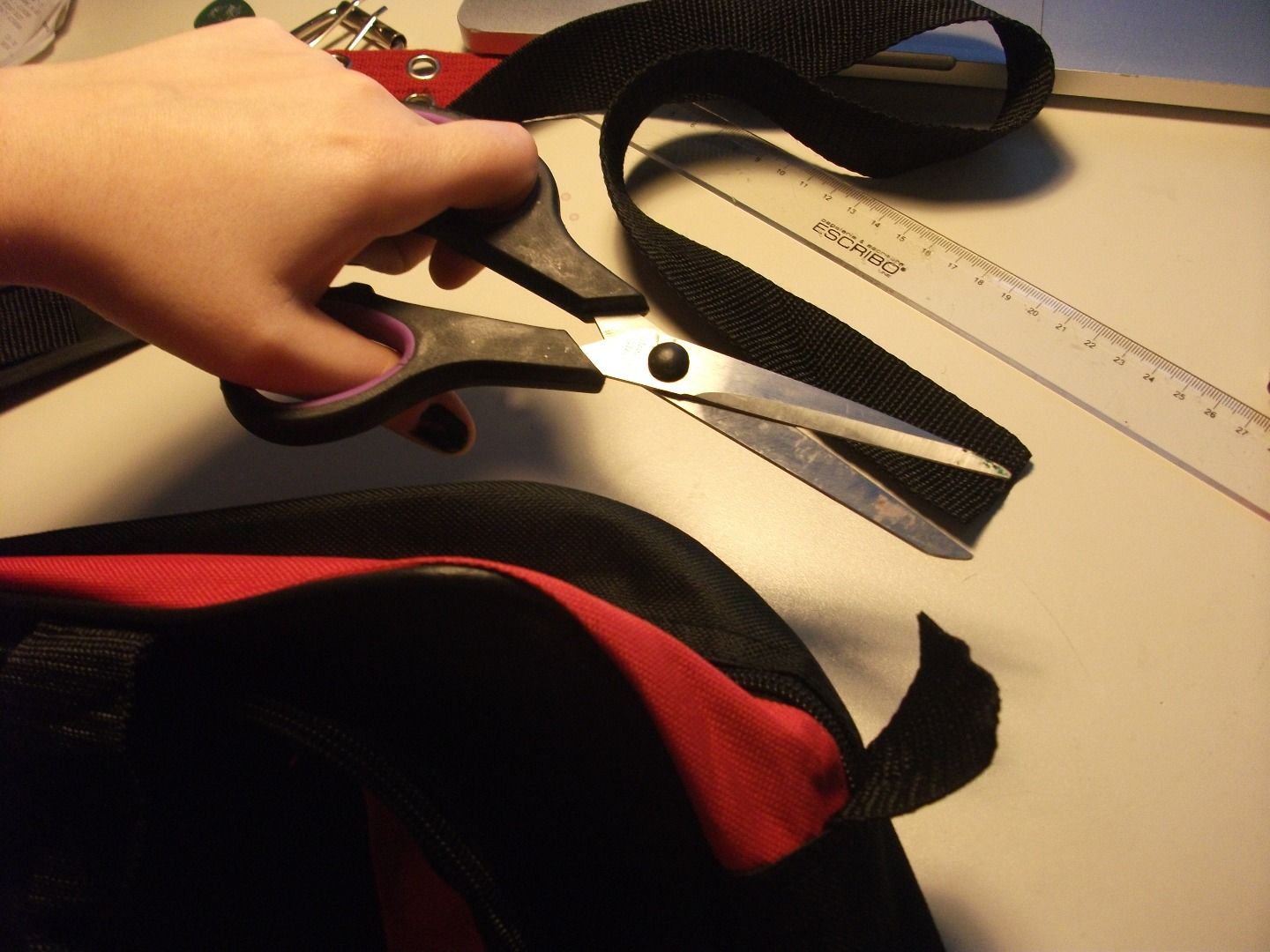 Extend Bag Strap With a Belt 11 Steps Instructables