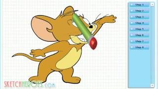 How to Draw Jerry (Tom and Jerry)