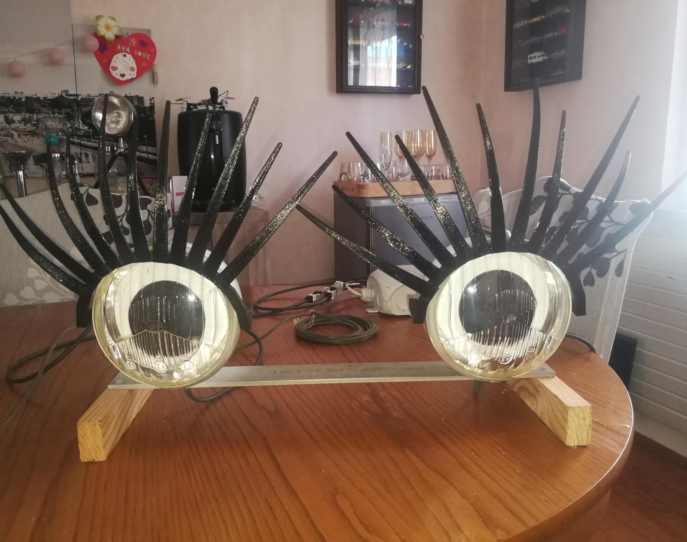 Animate Car Headlights