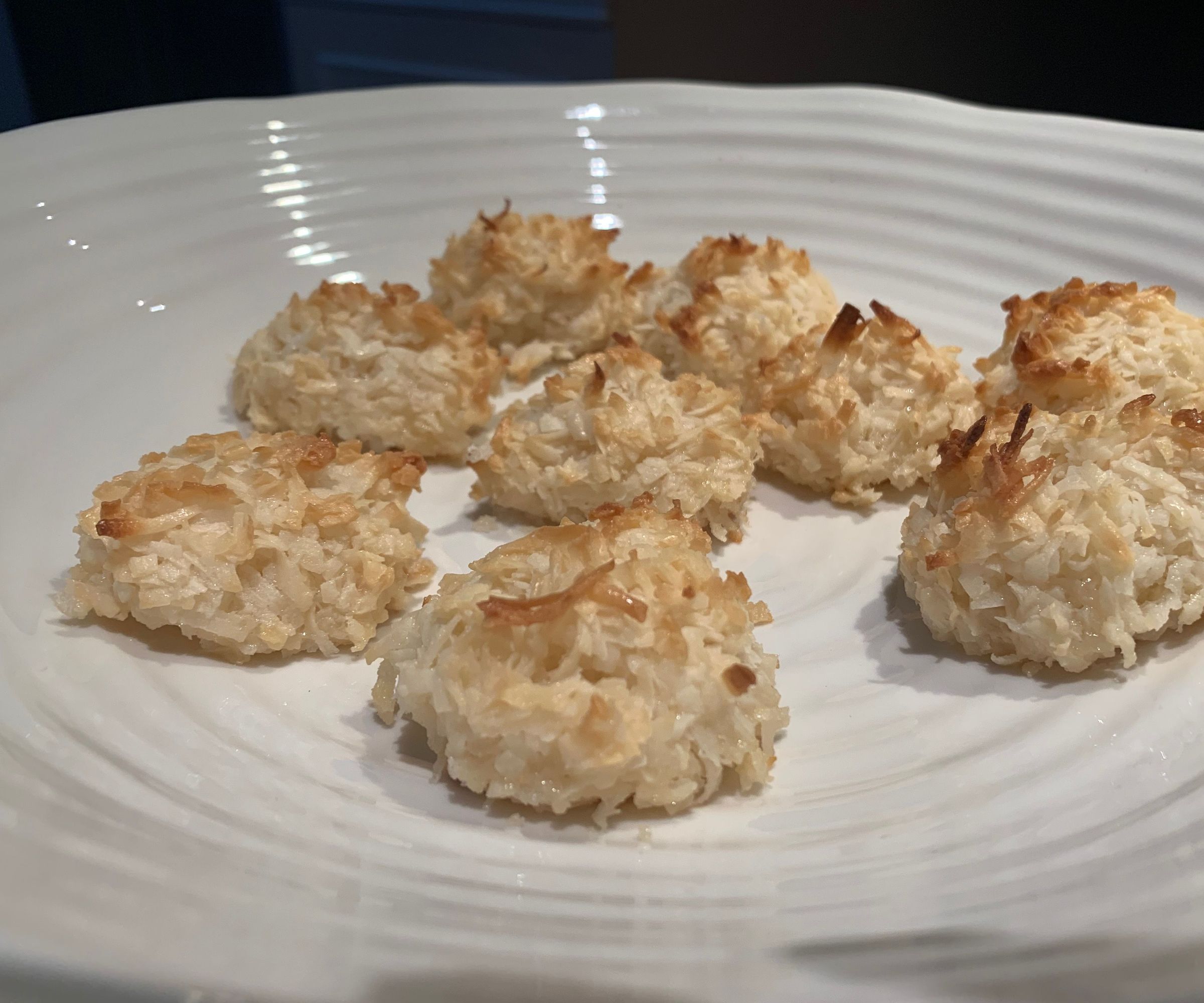 Golden Coconut Macaroons