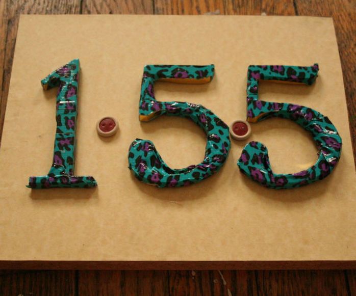 Street Address Number Display