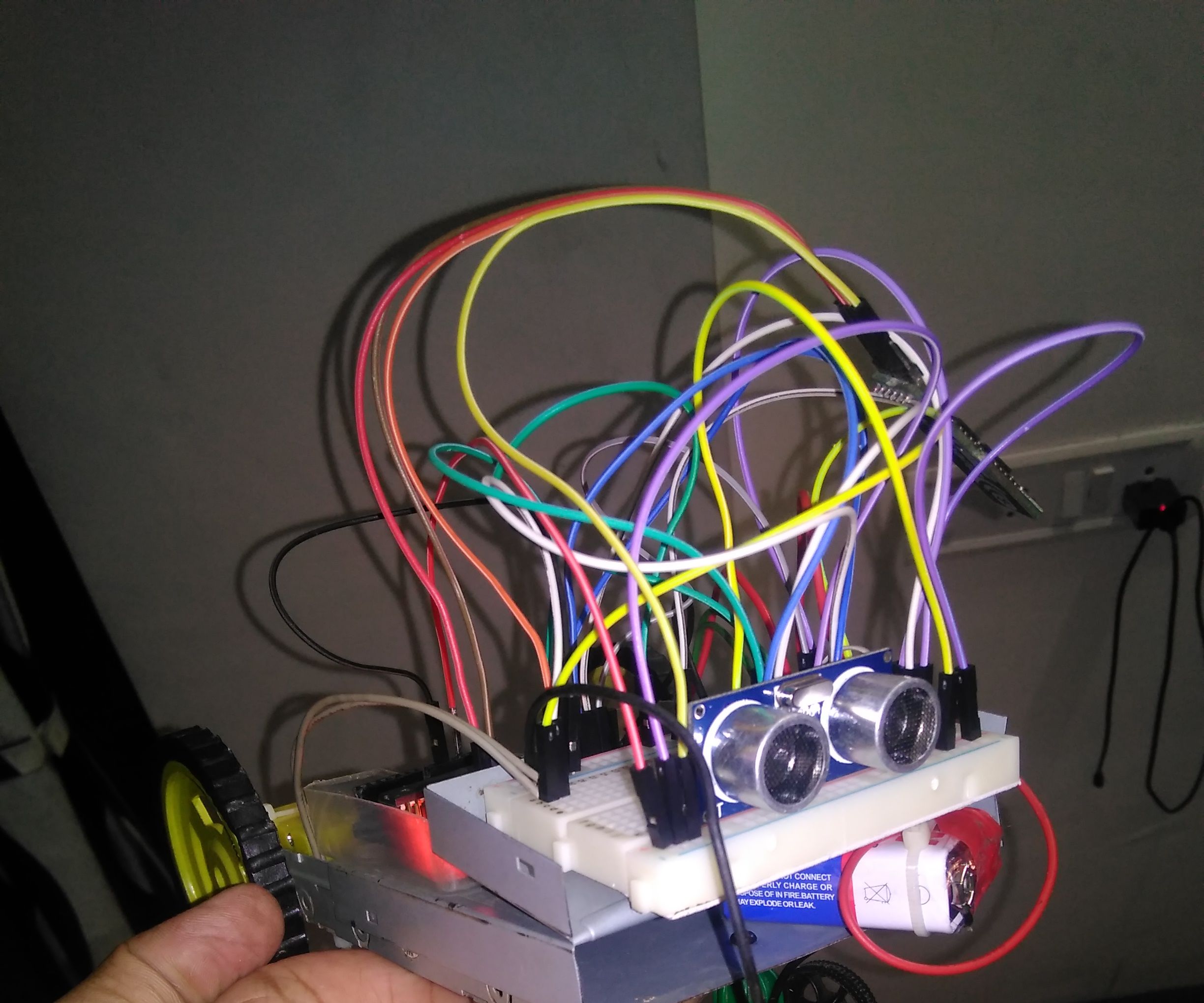 Obstacle Avoiding Arduino Car