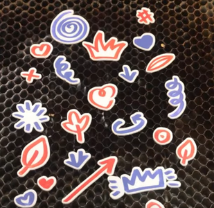 How to Make Hand-Drawn Acrylic Patches