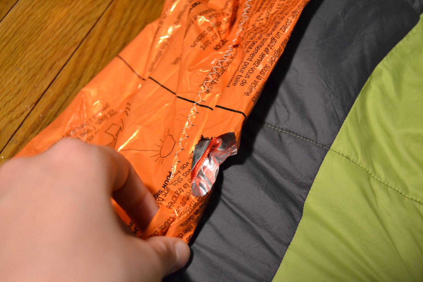 SemiBivy Keep Your Sleeping Bag Dry and Warmer 6 Steps (with