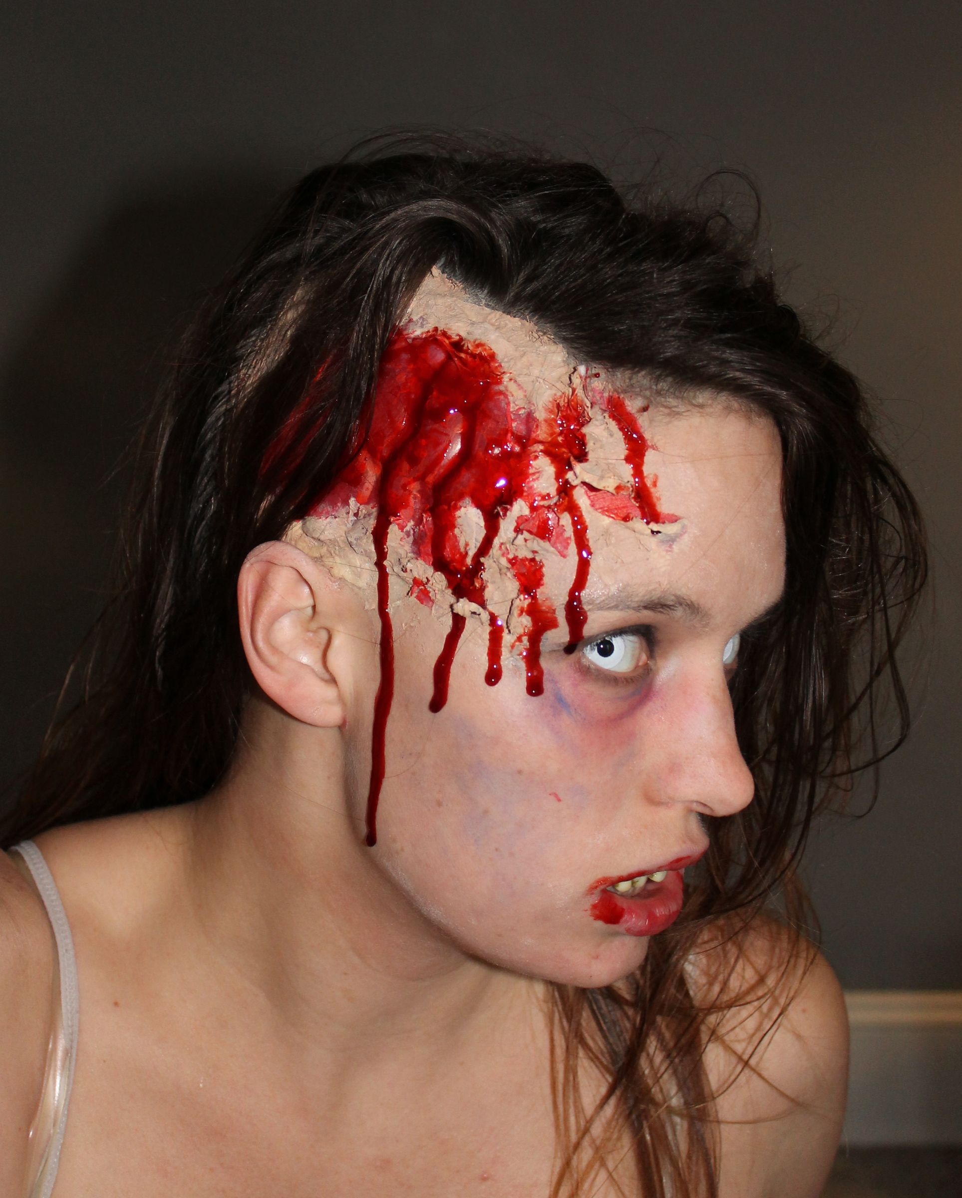 Exposed Brain for Your Zombie Costume