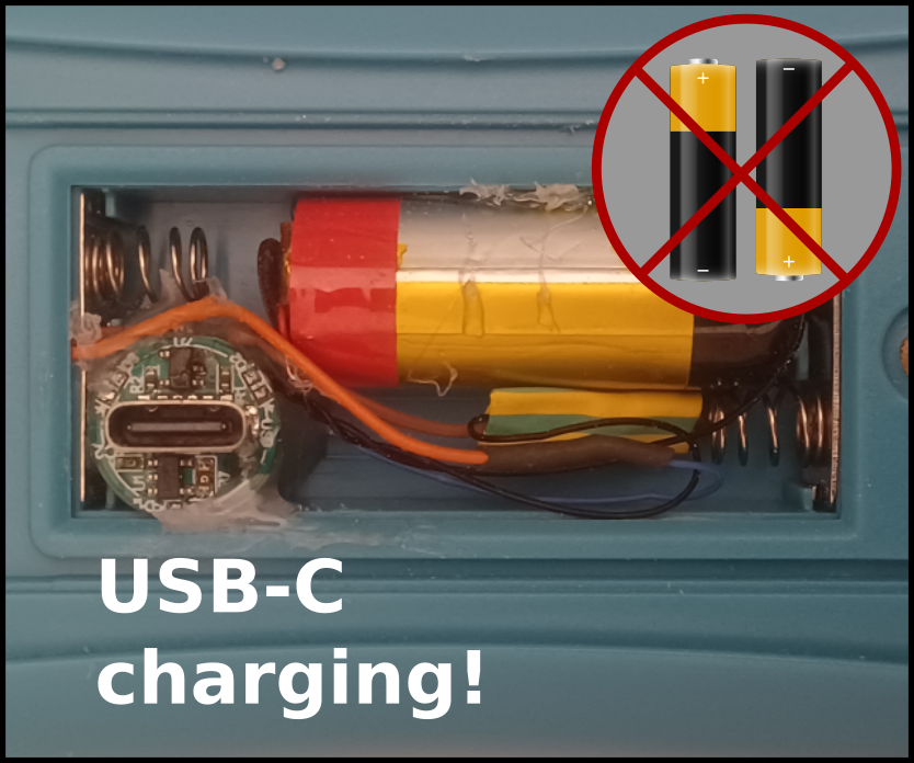 Replace Disposable Batteries With a Li-ion Rechargeable Cell